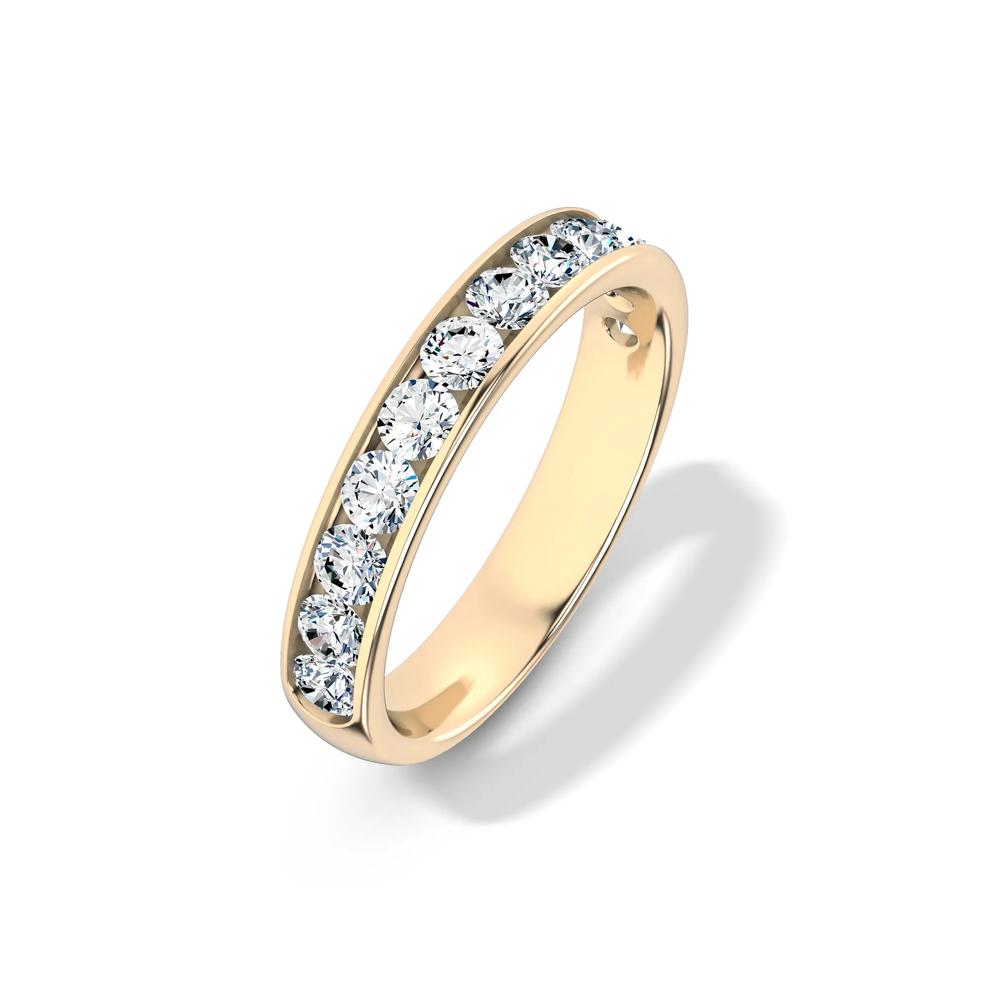 Lab Grown Diamond Channel-Set Band in 14K Yellow Gold (1 ct. tw.) – Image 4 of 4