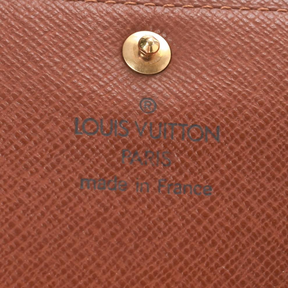 Pre-Owned Louis Vuitton Porte Monnaie Credit Wallet – Image 10 of 10