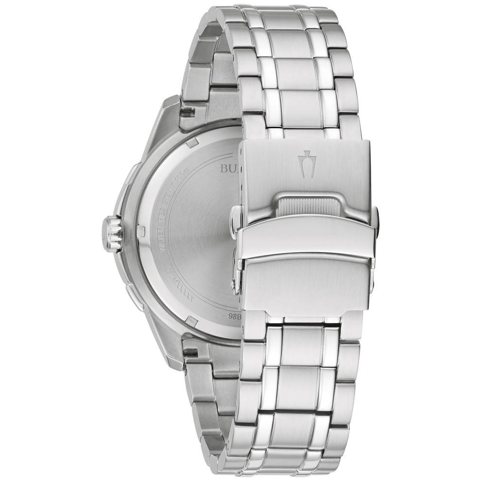 Bulova Classic Men's Dress Watch in Stainless Steel, 44MM – Image 3 of 3