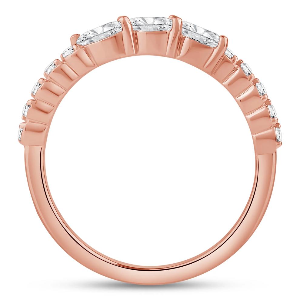 Lab Grown Diamond Band in 10K Rose Gold (3/8 ct. tw.) – Image 2 of 4