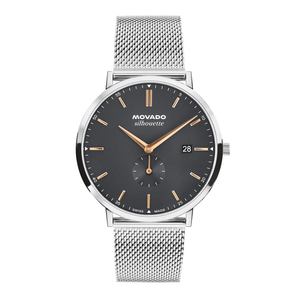 Men's Silhouette Watch in Stainless Steel, 40mm – Image 1 of 3