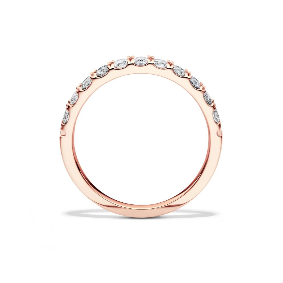 Diamond Anniversary Band in 14K Rose Gold (1/2 ct. tw.) – Image 2 of 4