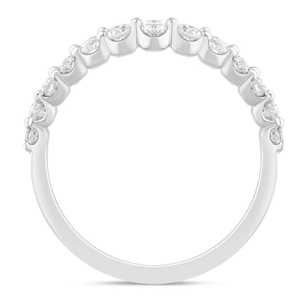 Lab Grown Diamond Three-Row Anniversary Band in 10K White Gold (1 ct. tw.) – Image 2 of 5
