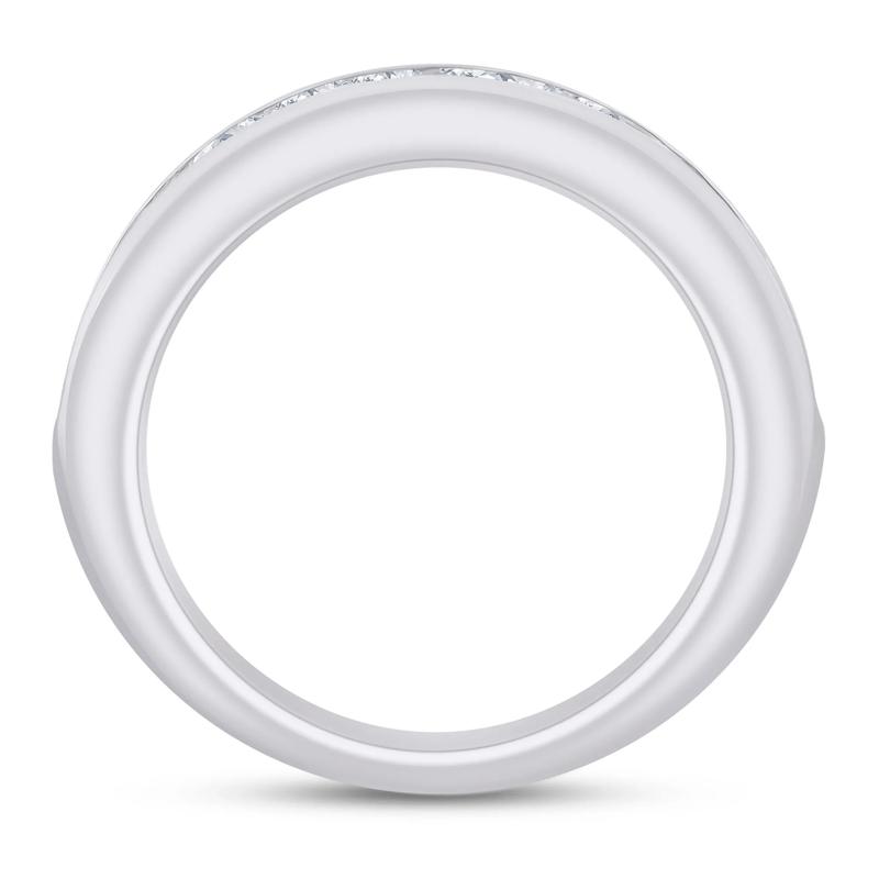 Lab Grown Diamond Channel-Set Band in Platinum &#40;2 ct. tw.&#41; – Image 2 of 3