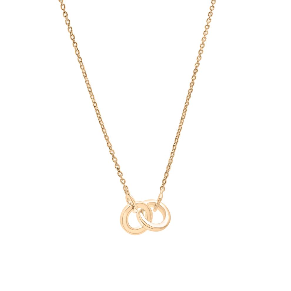 Linked Circle Necklace in Vermeil – Image 2 of 5