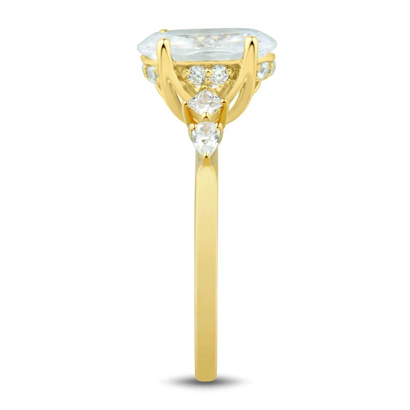 Lab Grown Diamond Engagement Ring in 14K Yellow Gold (2 1/4 ct. tw.) – Image 3 of 3