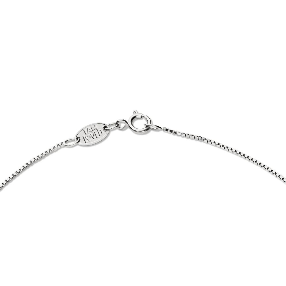 Diamond "I am Loved" Pendant in Sterling Silver – Image 3 of 4