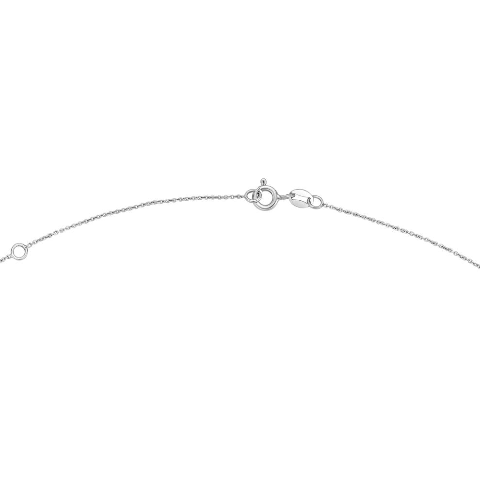 Diamond Open Heart Pendant in Sterling Silver (1/2 ct. tw.) – Image 2 of 4
