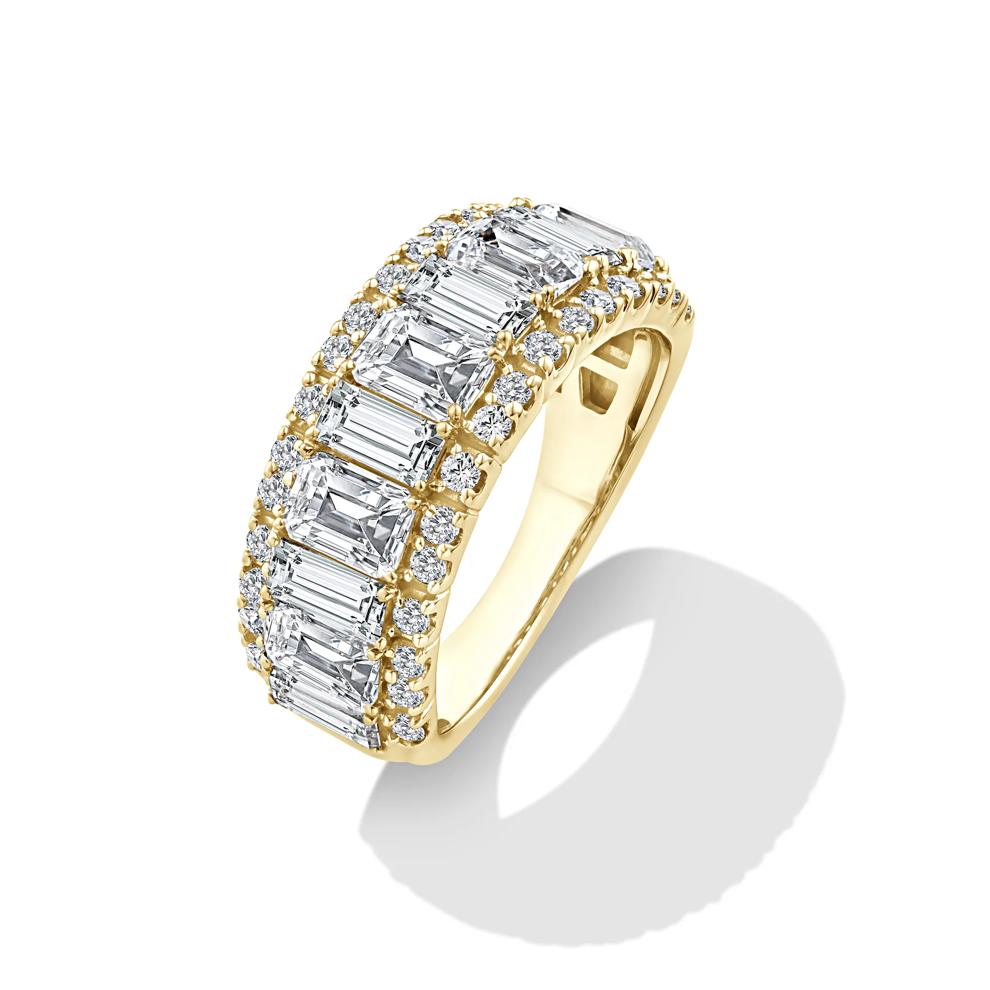 Lab Grown Diamond Band in 10K Yellow Gold (3 1/2 ct. tw.) – Image 4 of 4