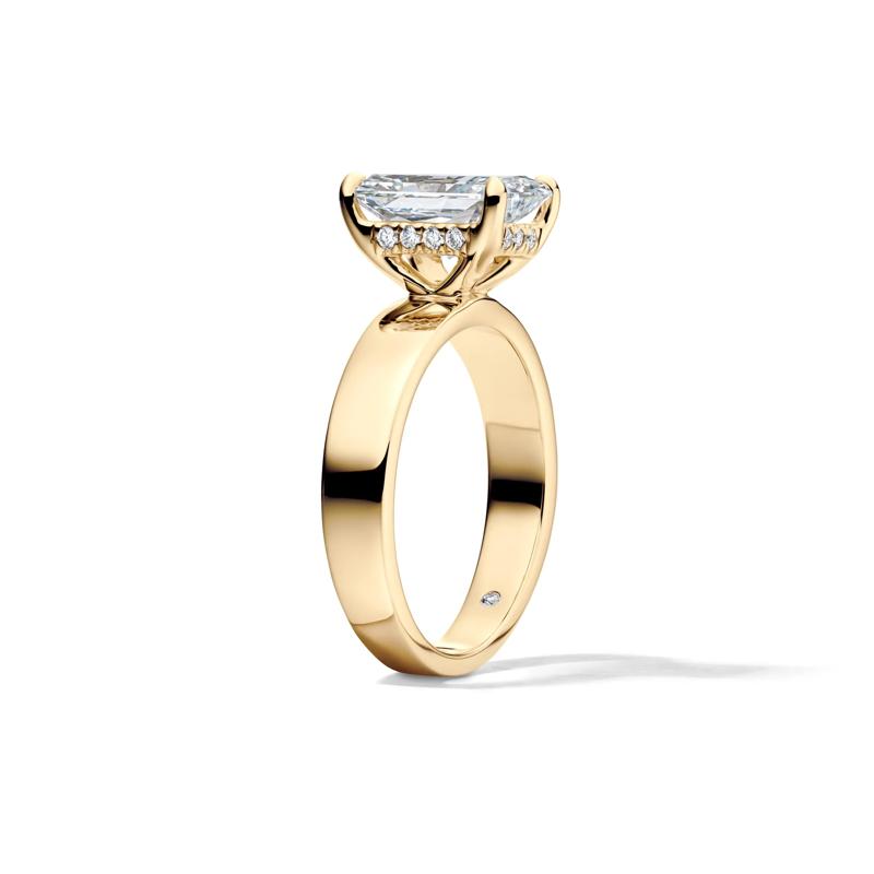 Collins Radiant-Cut Engagement Ring in 14K Yellow Gold &#40;2 5/8 ct. tw.&#41; – Image 3 of 5