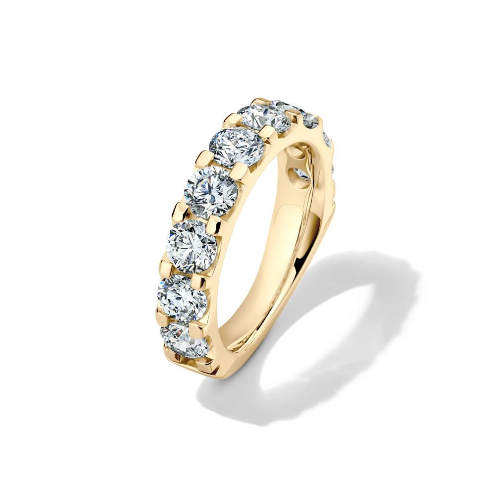 Lab Grown Diamond Wedding Band in 14K Yellow Gold (3 ct. tw.) – Image 4 of 4