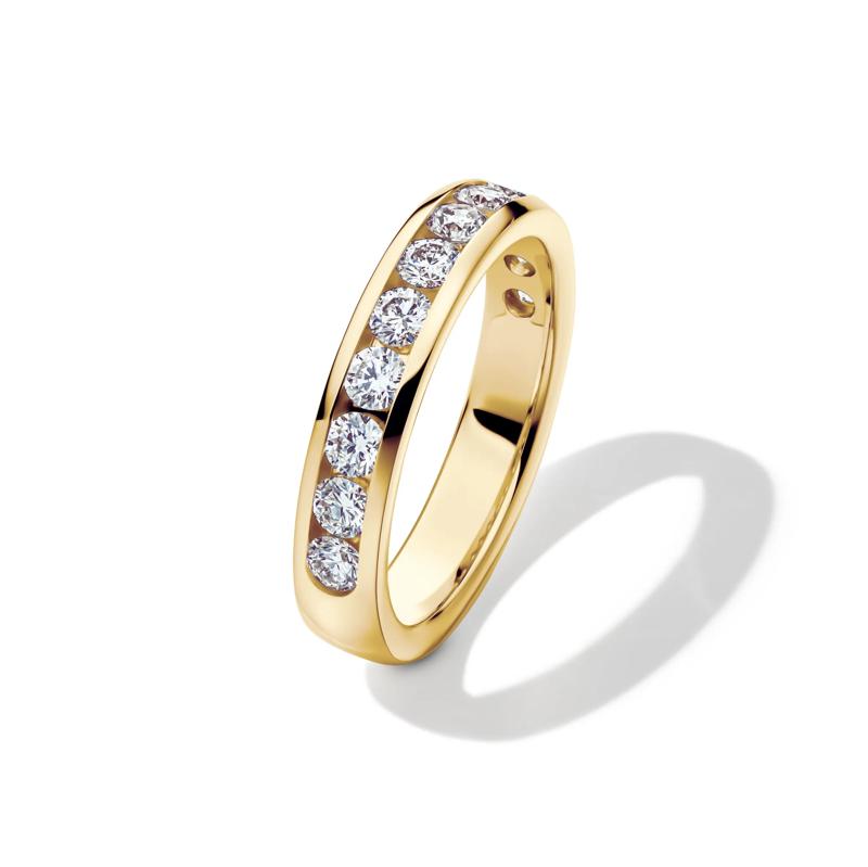 1 ct. tw. Diamond Anniversary Band in 14K Yellow Gold – Image 4 of 4