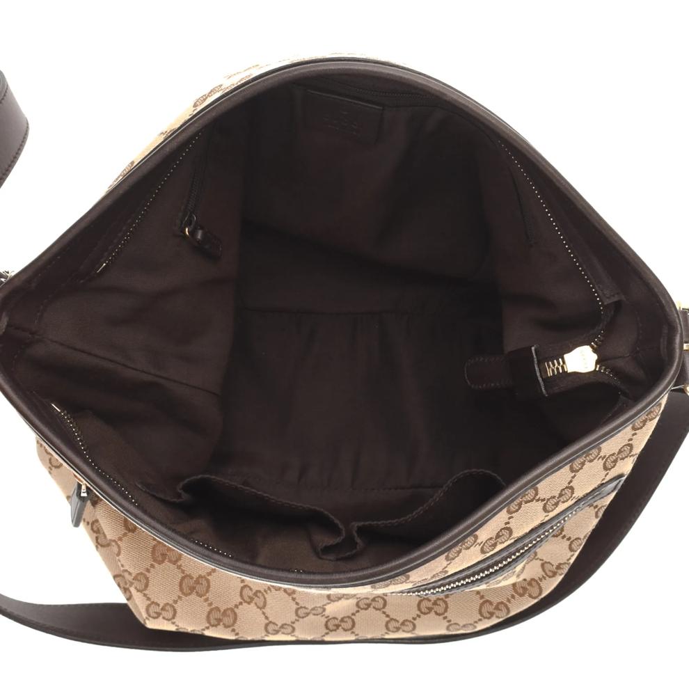 Pre-Owned Gucci Monogram Messenger Bag Shoulder – Image 3 of 7