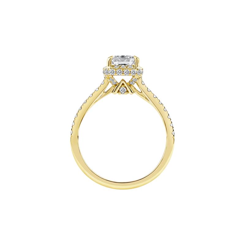 Perry Lab Grown Diamond Engagement Ring in 14K Yellow Gold &#40;2 5/8 ct. tw.&#41; – Image 2 of 4