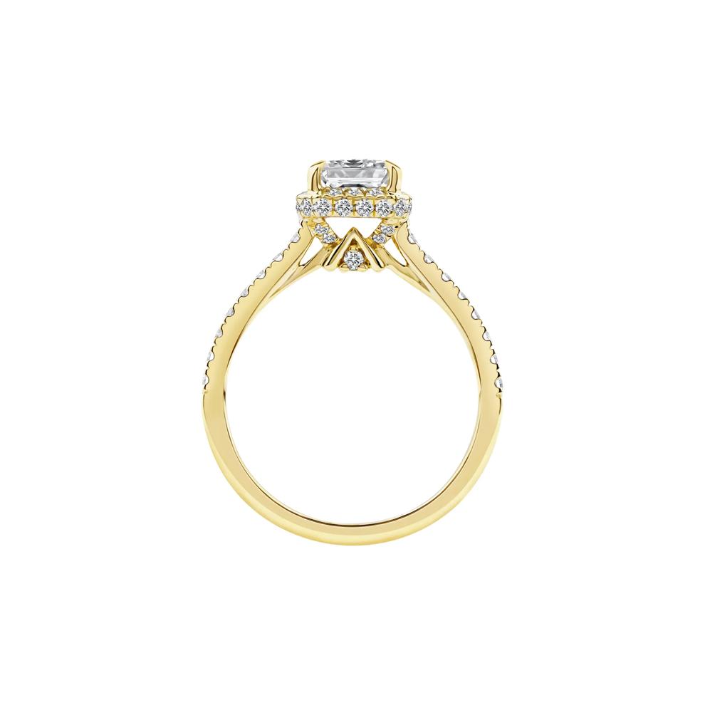 Perry Lab Grown Diamond Engagement Ring in 14K Yellow Gold (2 5/8 ct. tw.) – Image 2 of 4