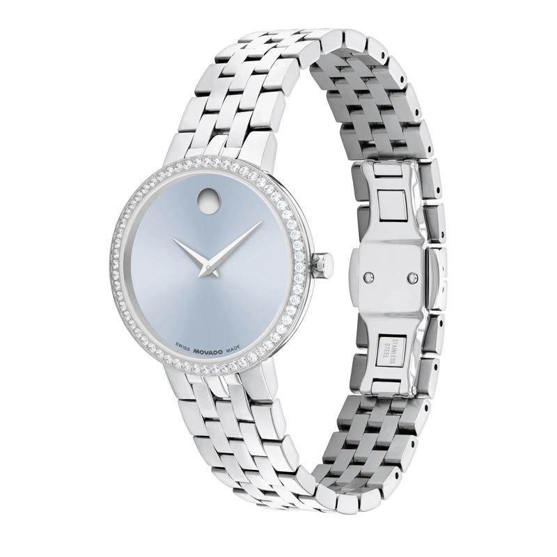 Ladies&rsquo; Museum Classic Lab Grown Diamond Watch in Stainless Steel – Image 2 of 3