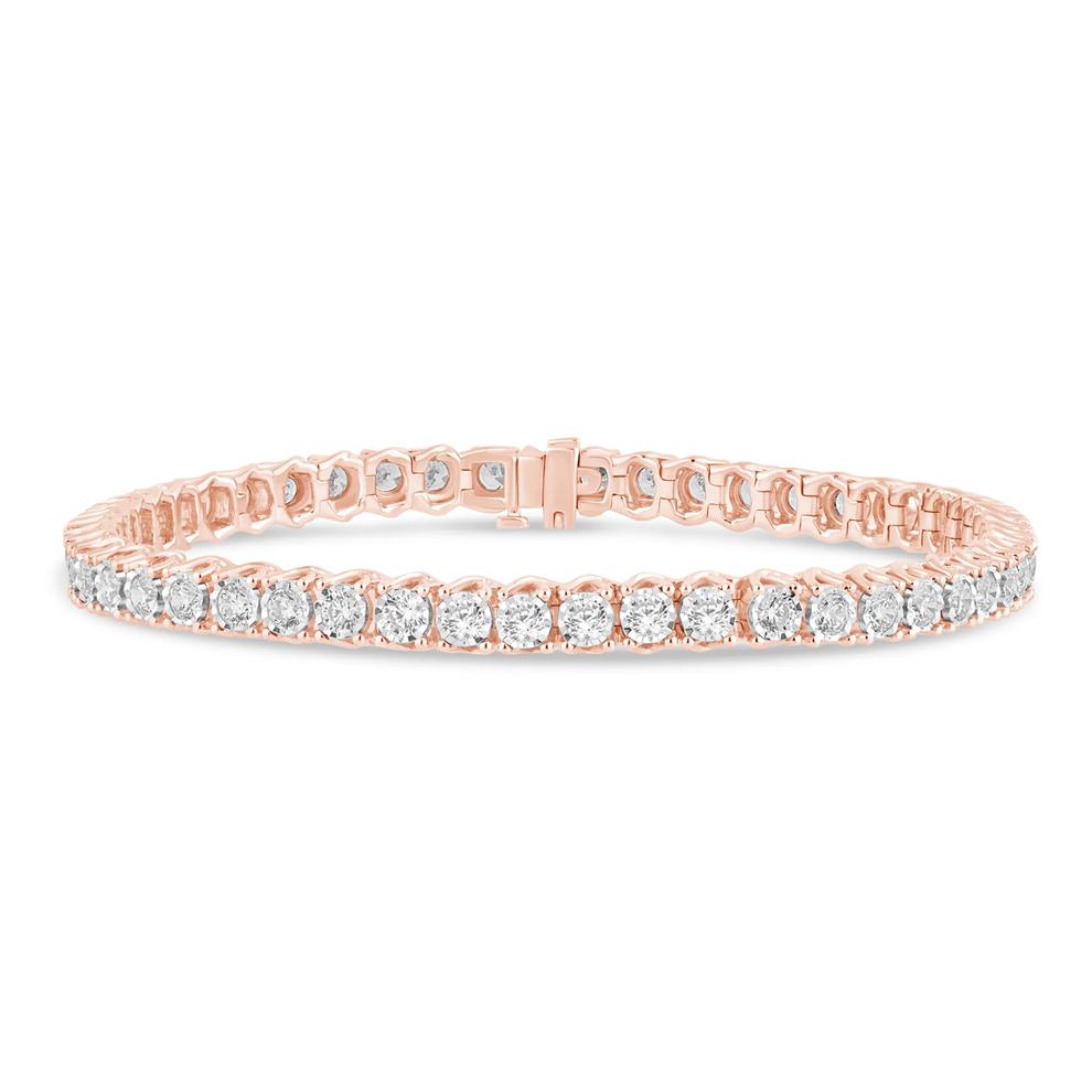 Lab Grown Diamond Illusion Bracelet in 10K Rose Gold (5 ct. tw.) – Image 1 of 1