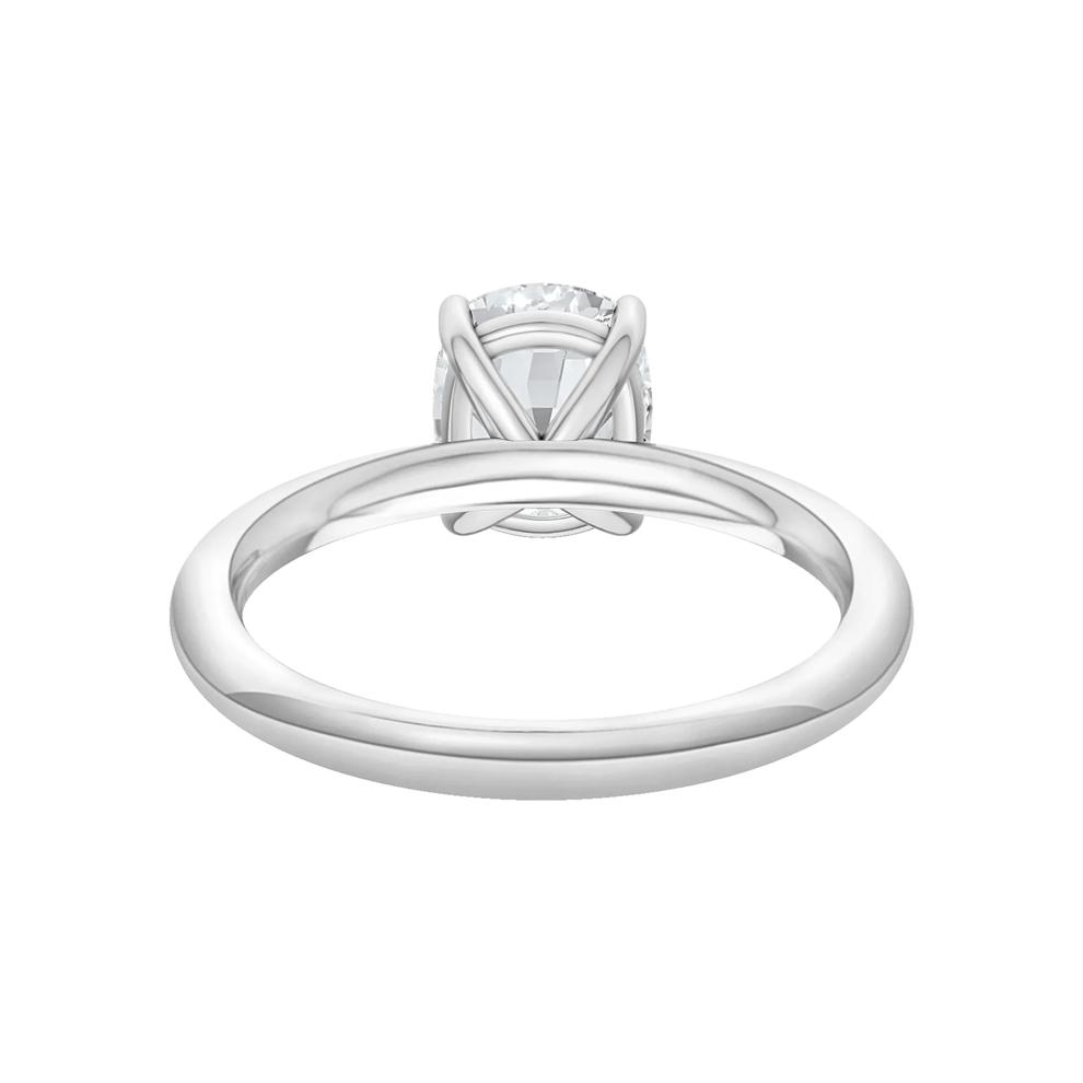 Lab Grown Diamond Elongated Cushion-Cut Engagement Ring in Platinum (1 1/2 ct. tw.) – Image 4 of 4
