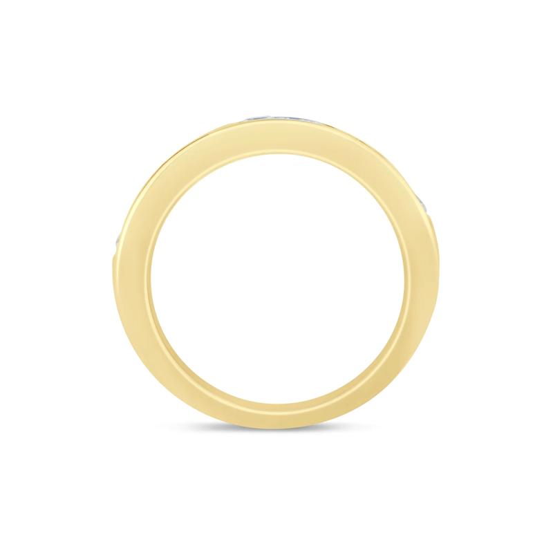 Princess-Cut Diamond Channel-Set Band in 14K Yellow Gold &#40;1 ct. tw.&#41; – Image 2 of 3