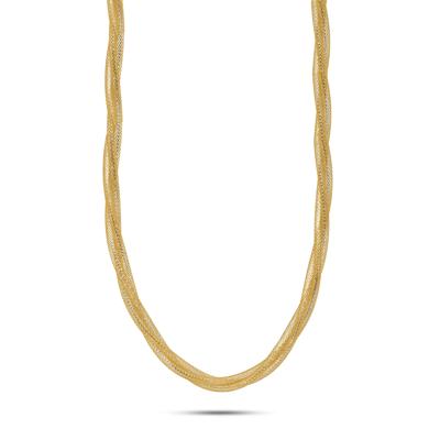 Mesh Chain in 14K Yellow Gold, 3.8mm, 17"