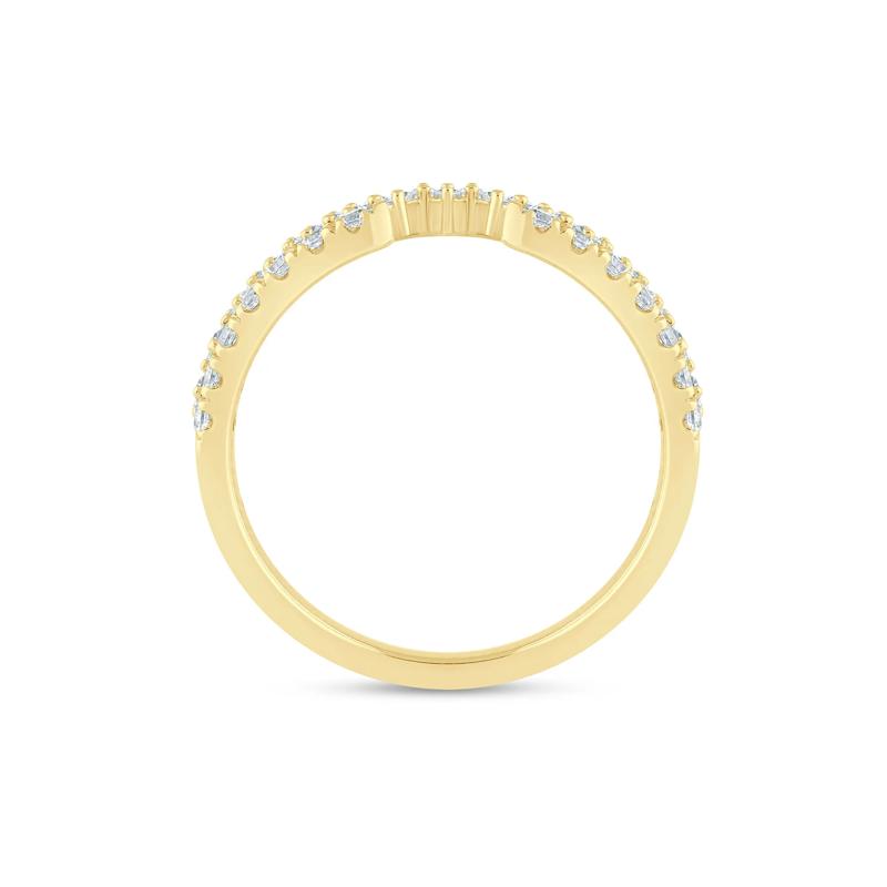 Lab Grown Diamond Open Band in 14K Yellow Gold &#40;1/2 ct. tw&#41; – Image 2 of 3