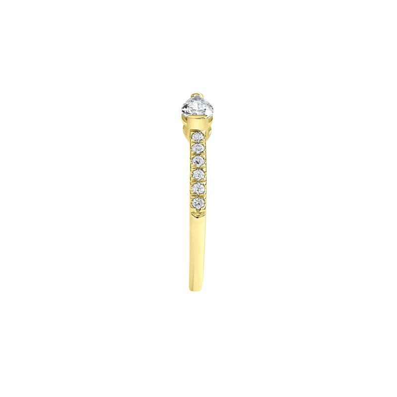 Suki Lab Grown Diamond Open Wedding Band in 14K Yellow Gold &#40;5/8 ct. tw.&#41;  – Image 3 of 5