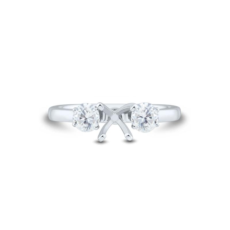 5/8 ct. tw. Diamond Semi-Mount Engagement Ring – Image 2 of 6