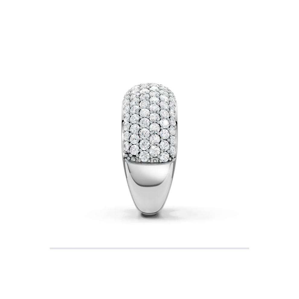 Lab Grown Diamond Pav&eacute; Band Ring in 14K White Gold (2 ct. tw.) – Image 3 of 4