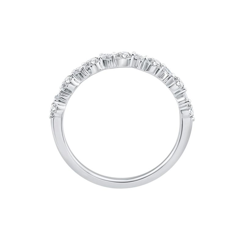 Lab Grown Diamond Band in 10K White Gold &#40;1/2 ct. tw.&#41; – Image 2 of 3