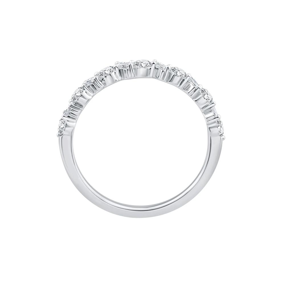 Lab Grown Diamond Band in 10K White Gold (1/2 ct. tw.) – Image 2 of 3