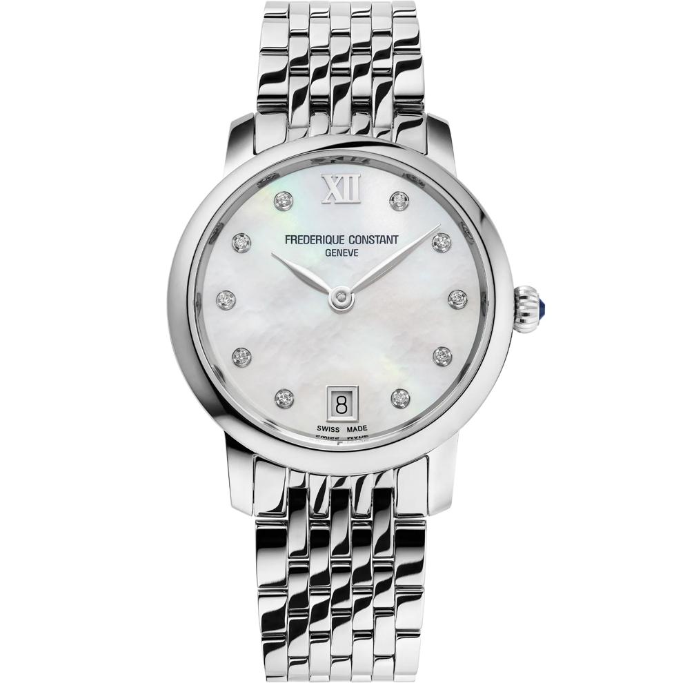 Ladies' Slimline Watch in Stainless Steel – Image 1 of 3
