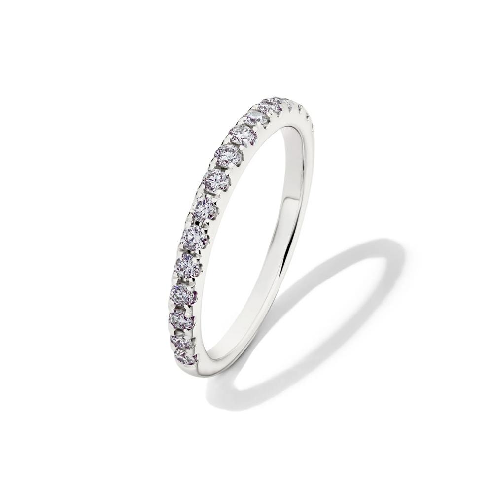 Princess-Cut Diamond Halo Bridal Set in 14K White Gold (1 1/2 ct. tw.) – Image 6 of 7