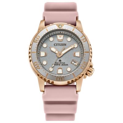 Ladies' Promaster Dive Watch in Blush Polyurethane and Stainless Steel, 37MM