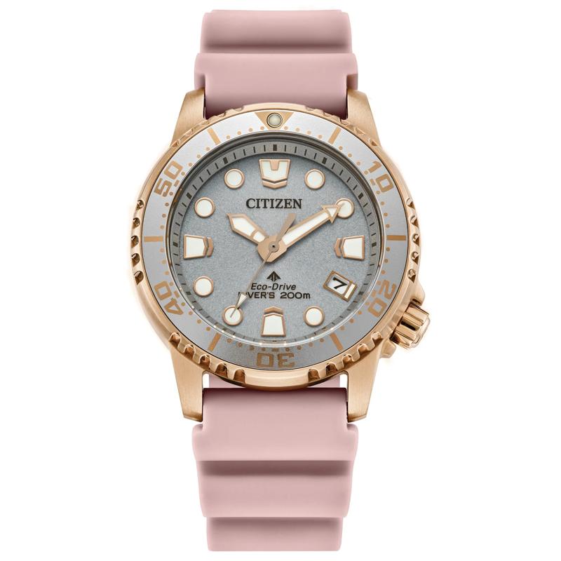 Ladies&#39; Promaster Dive Watch in Blush Polyurethane and Stainless Steel, 37MM – Image 1 of 3