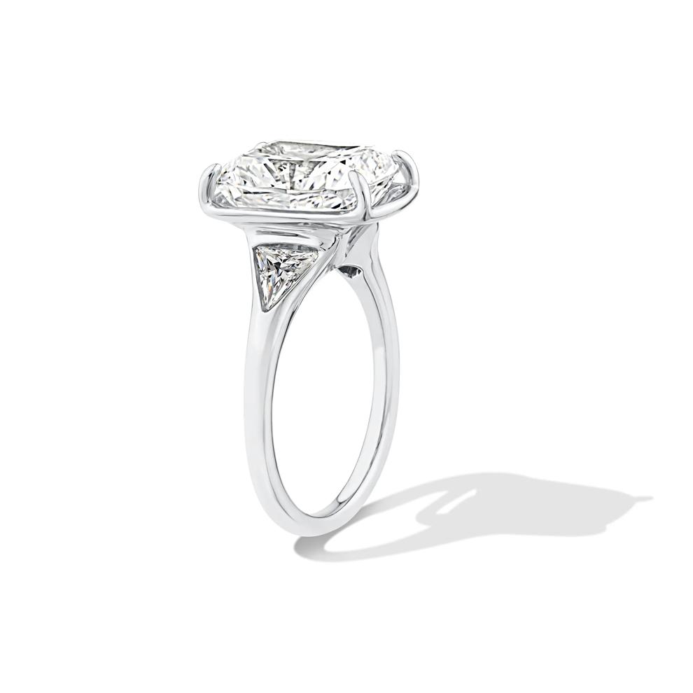 Lab Grown Diamond Engagement Ring in 14K White Gold (6 1/2 ct. tw.) – Image 3 of 4