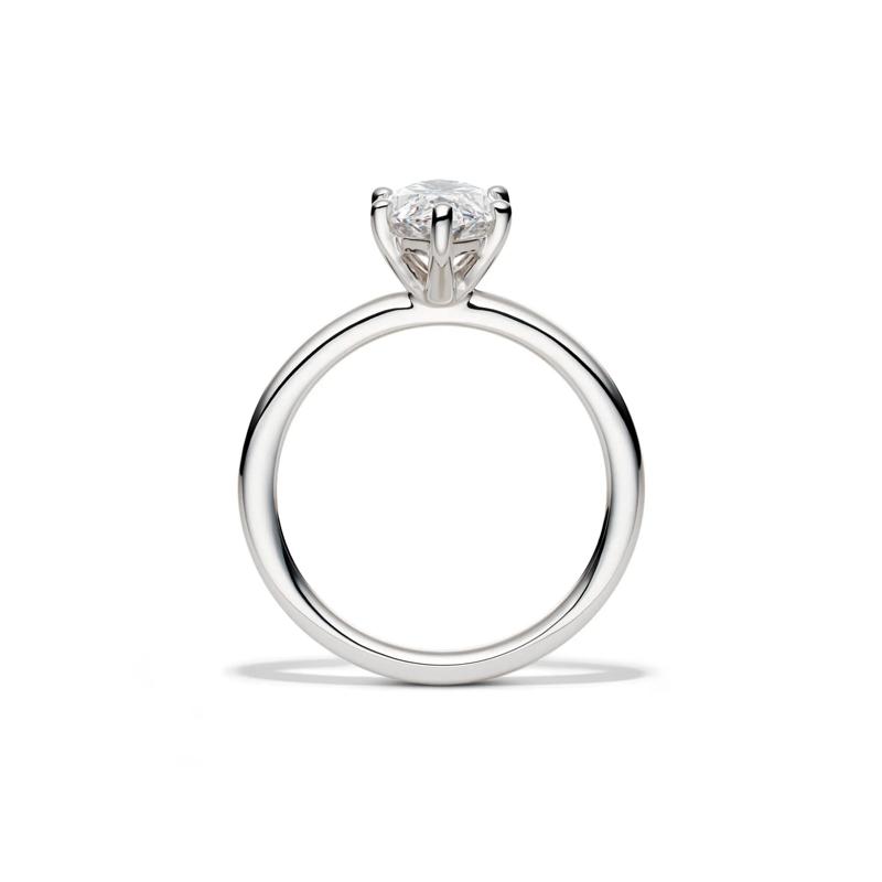 Lab Grown Diamond Solitaire Marquise Engagement Ring in Platinum &#40;2 ct.&#41; – Image 2 of 4