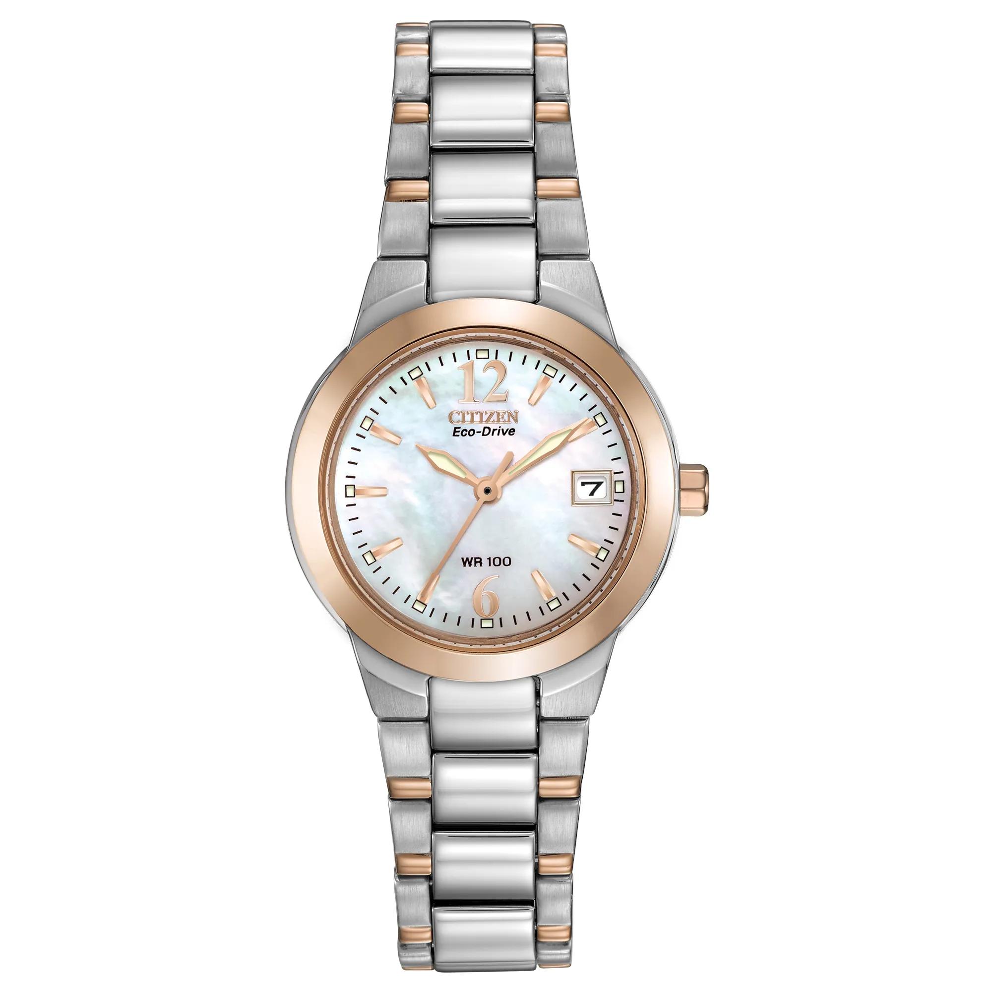 Citizen® Ladies' Chandler Watch in Rose Gold-Tone Stainless Steel