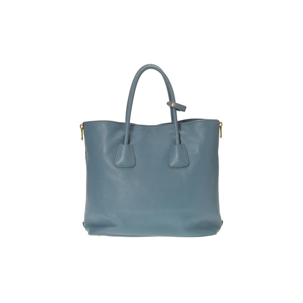 Pre-Owned Prada Vitello Daino Leather Tote Bag Small Tote – Image 2 of 8