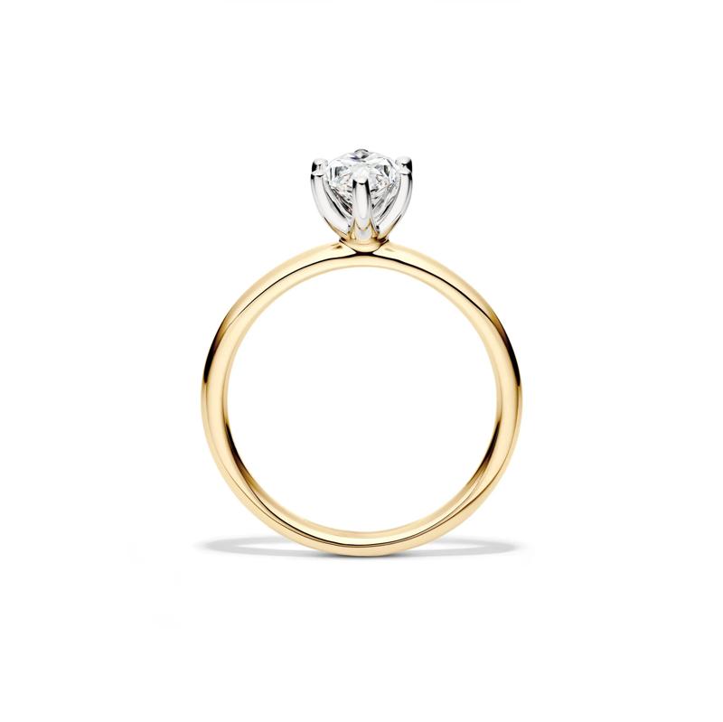 Diamond Marquise Solitaire Engagement Ring in 14K Yellow Gold (1 ct.) – Image 2 of 5