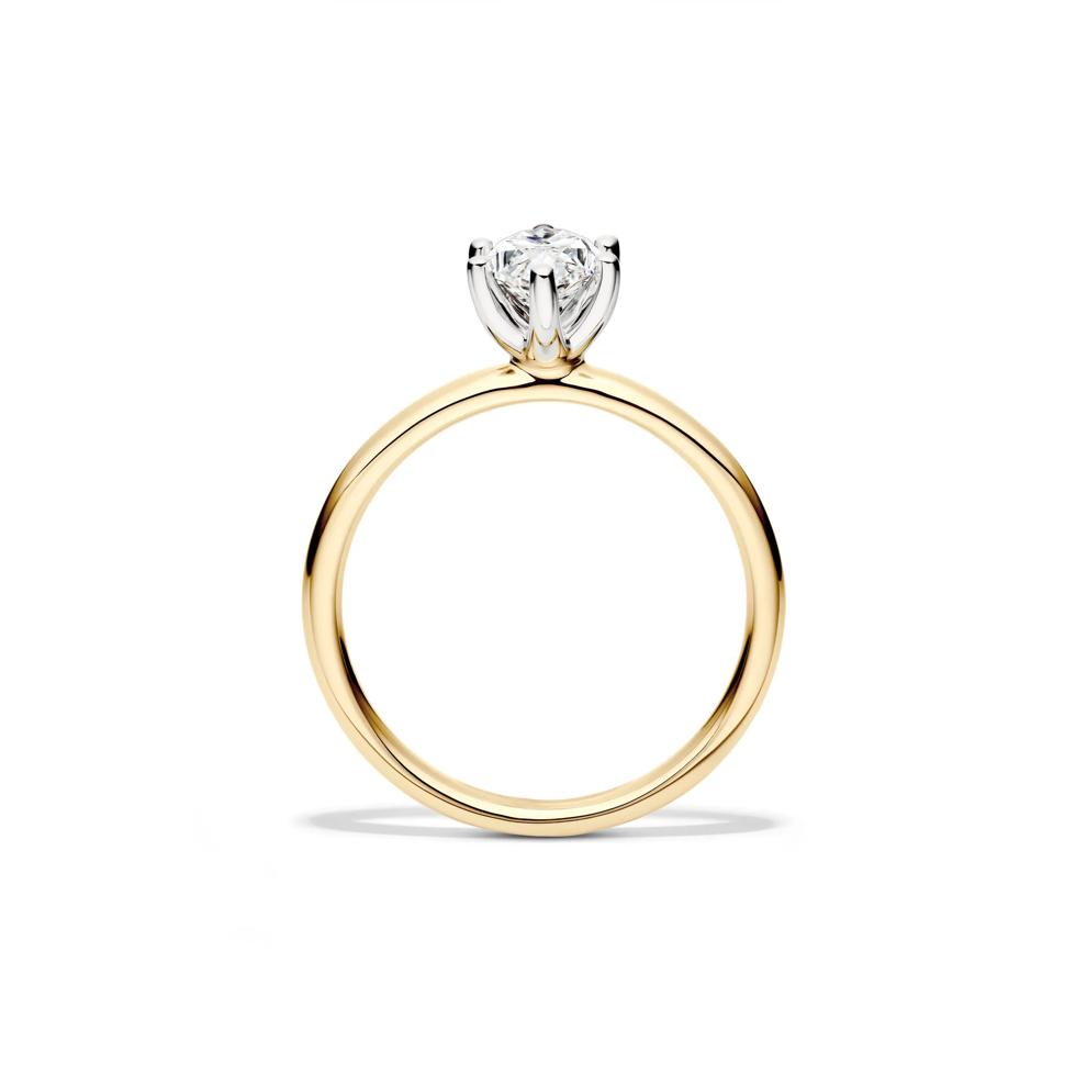 Diamond Marquise Solitaire Engagement Ring in 14K Yellow Gold (1 ct.) – Image 2 of 5