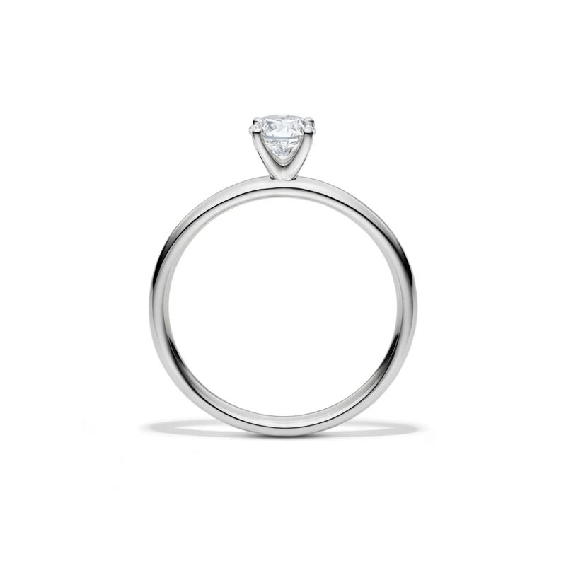 Diamond Round Brilliant Cut Solitaire Engagement Ring in 14K White Gold (1/2 ct.) – Image 2 of 5