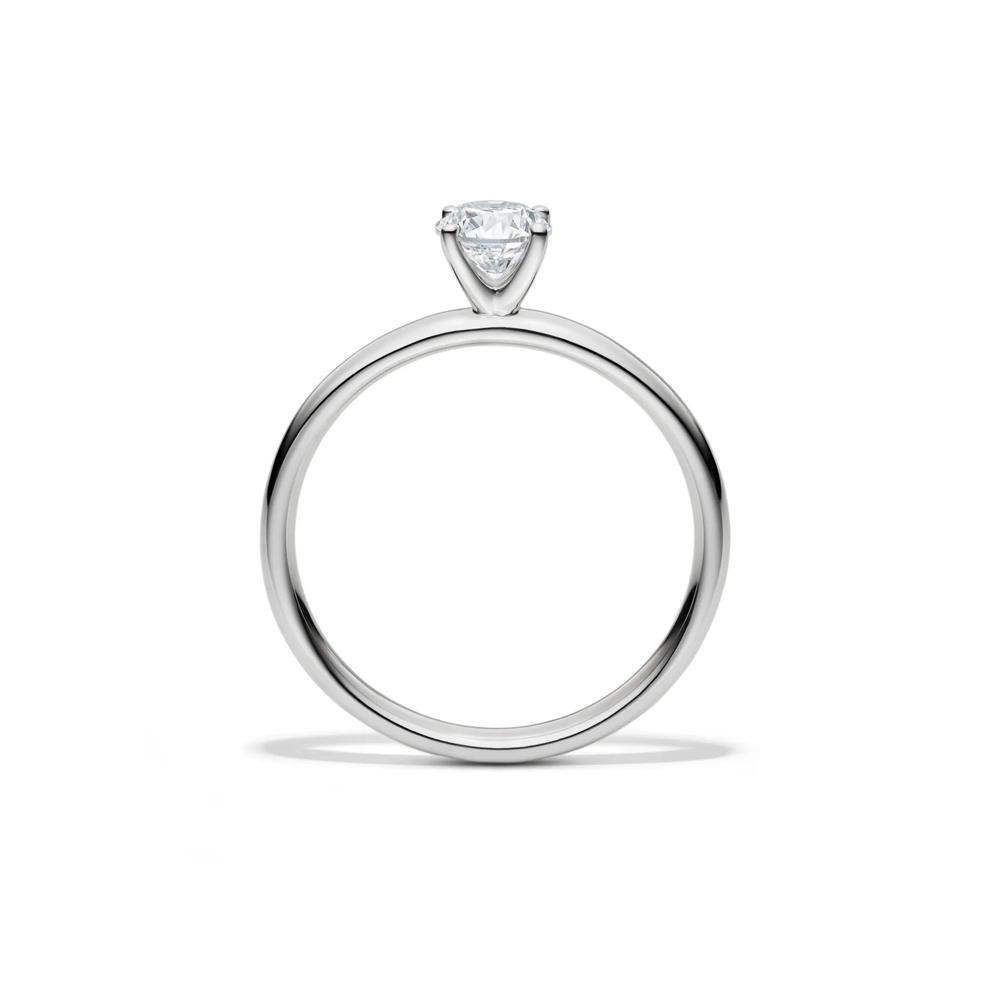 Diamond Round Brilliant Cut Solitaire Engagement Ring in 14K White Gold (1/2 ct.) – Image 2 of 5