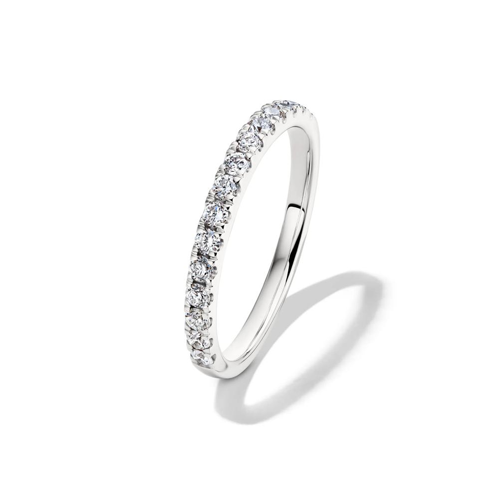 Lab Grown Diamond Radiant-Cut Bridal Set in 14K White Gold (5 ct. tw.) – Image 6 of 6