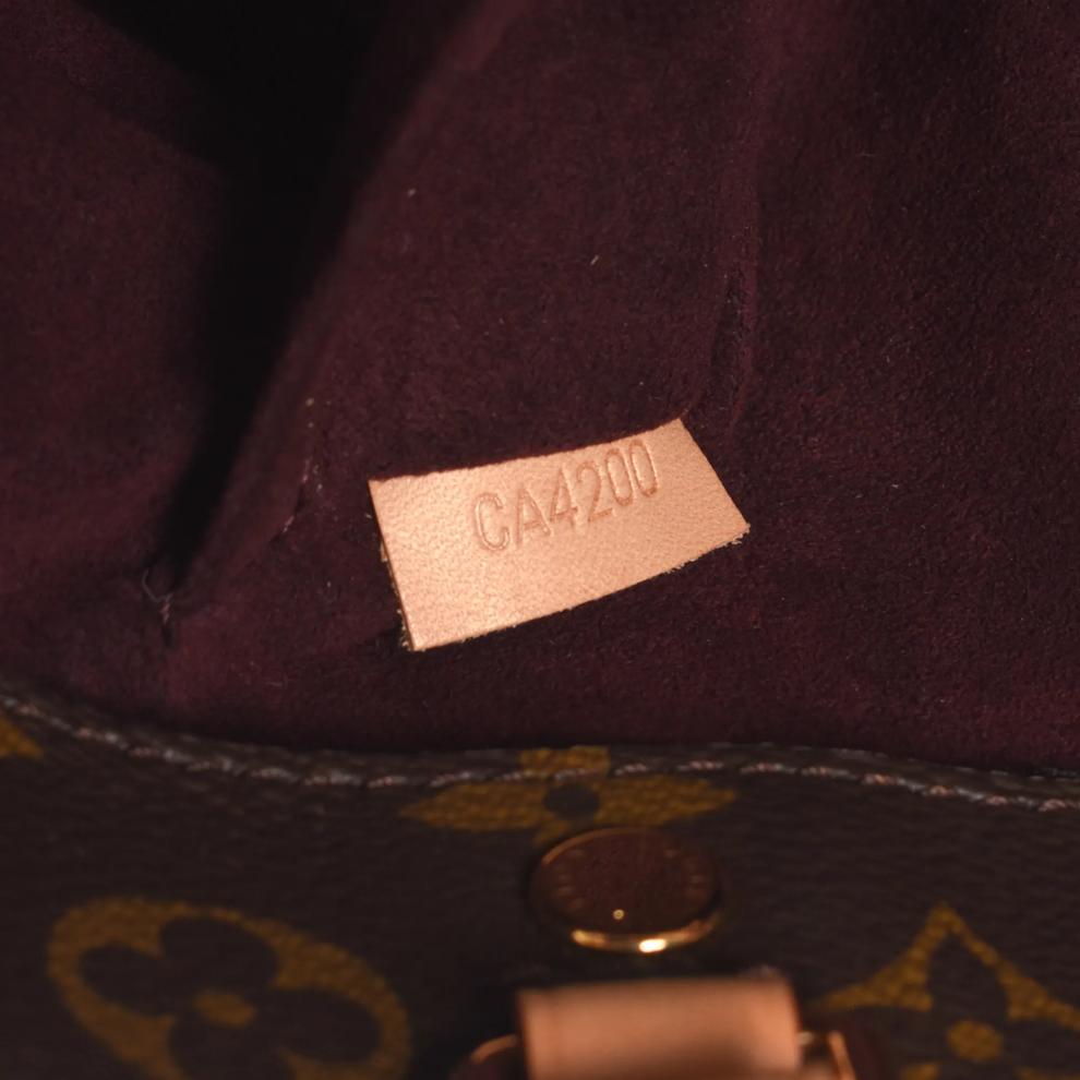 Pre-Owned Louis Vuitton Montaigne BB Top Handle Bag – Image 8 of 8