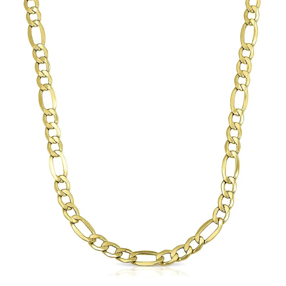 Polished Figaro Chain in 14K Yellow Gold, 22" – Image 1 of 2