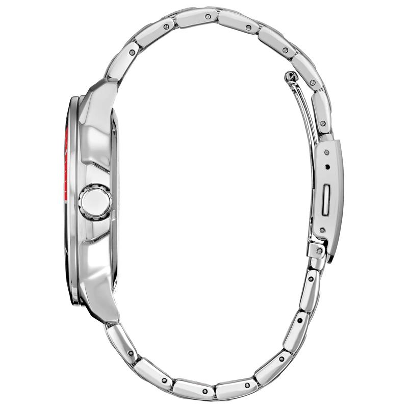 Men&#39;s Disney Mickey Astronaut Watch in Stainless Steel, 42MM – Image 2 of 4