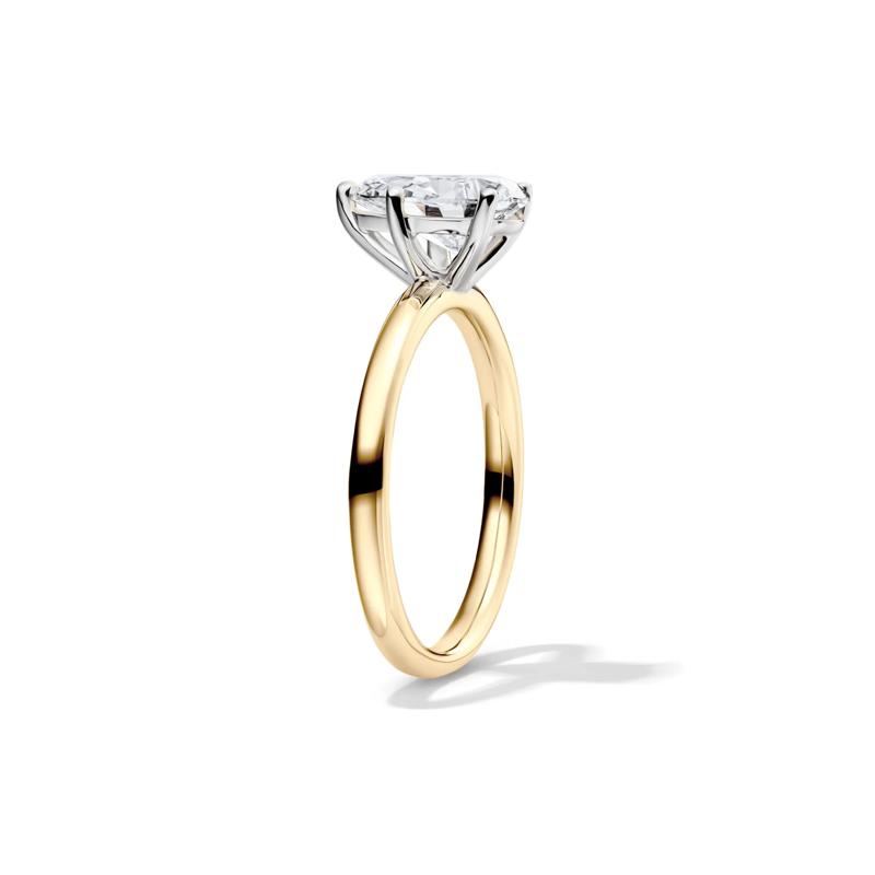 Lab Grown Diamond Pear-Shaped Solitaire Engagement Ring in 14K Yellow Gold (1 1/2 ct.) – Image 3 of 4