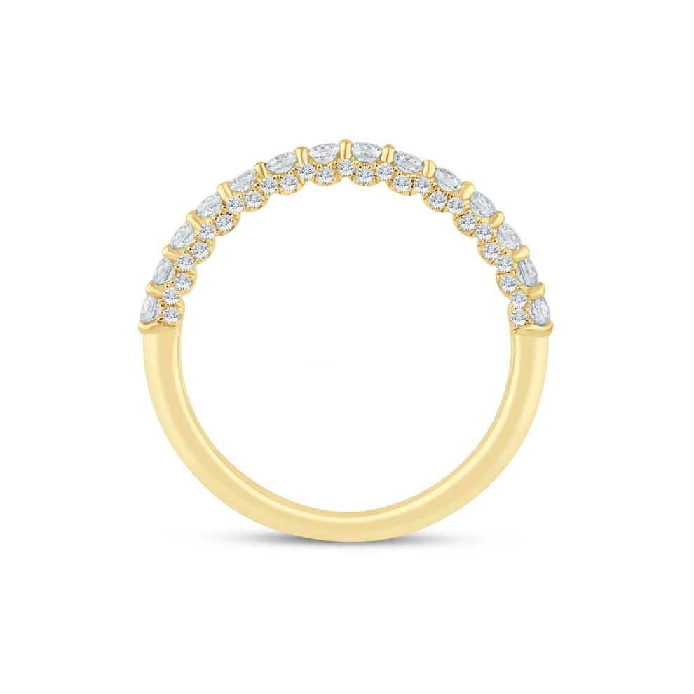 Lab Grown Diamond Wedding Band in 14K Yellow Gold (1/2 ct. tw.) – Image 2 of 3