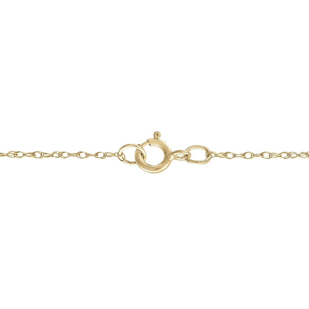 Diamond Cross Pendant in 14K Yellow Gold (1/2 ct. tw.) – Image 3 of 3