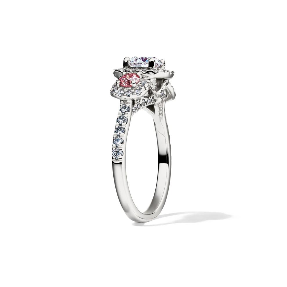 Limited Edition Papillon Lab Grown Diamond Engagement Ring in Platinum (1 3/4 ct. tw.) – Image 3 of 6